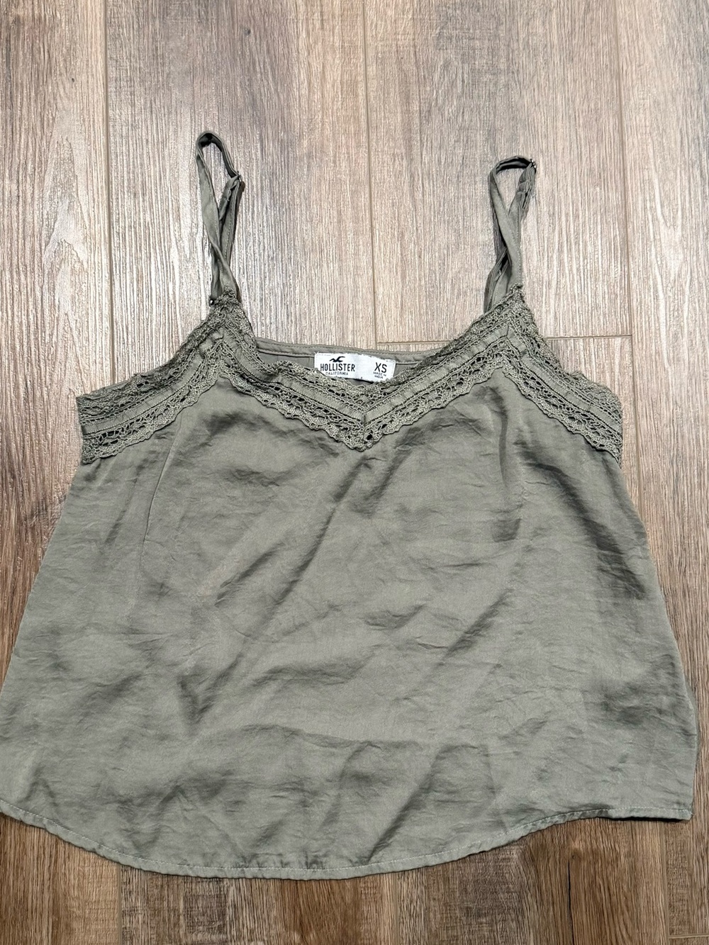 Hollister Olive Camisole Top - XS
